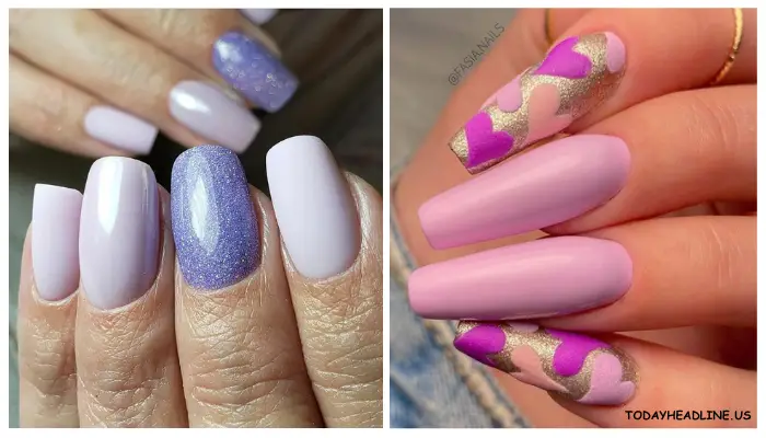 Lilac Nails